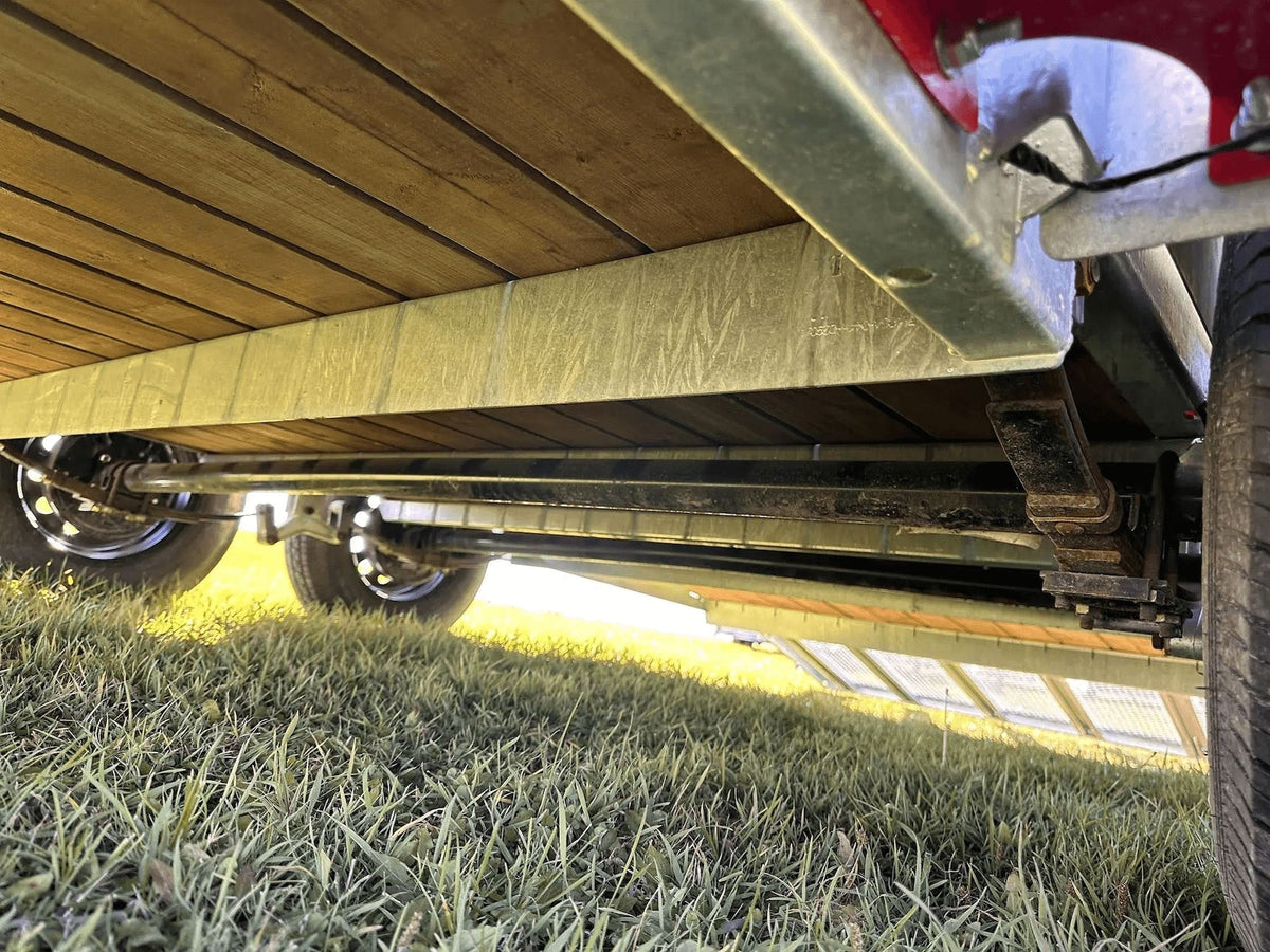 83-in x 16-ft Tandem Axle Utility Trailer, Galvanized Z7Q5 - product image 6