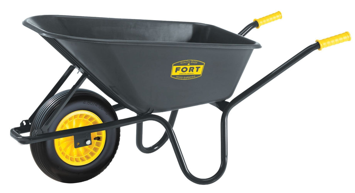 Poly Tray 1-Wheel Garden/Yard Wheelbarrow, 6-cu-ft W3A8 - product image 1