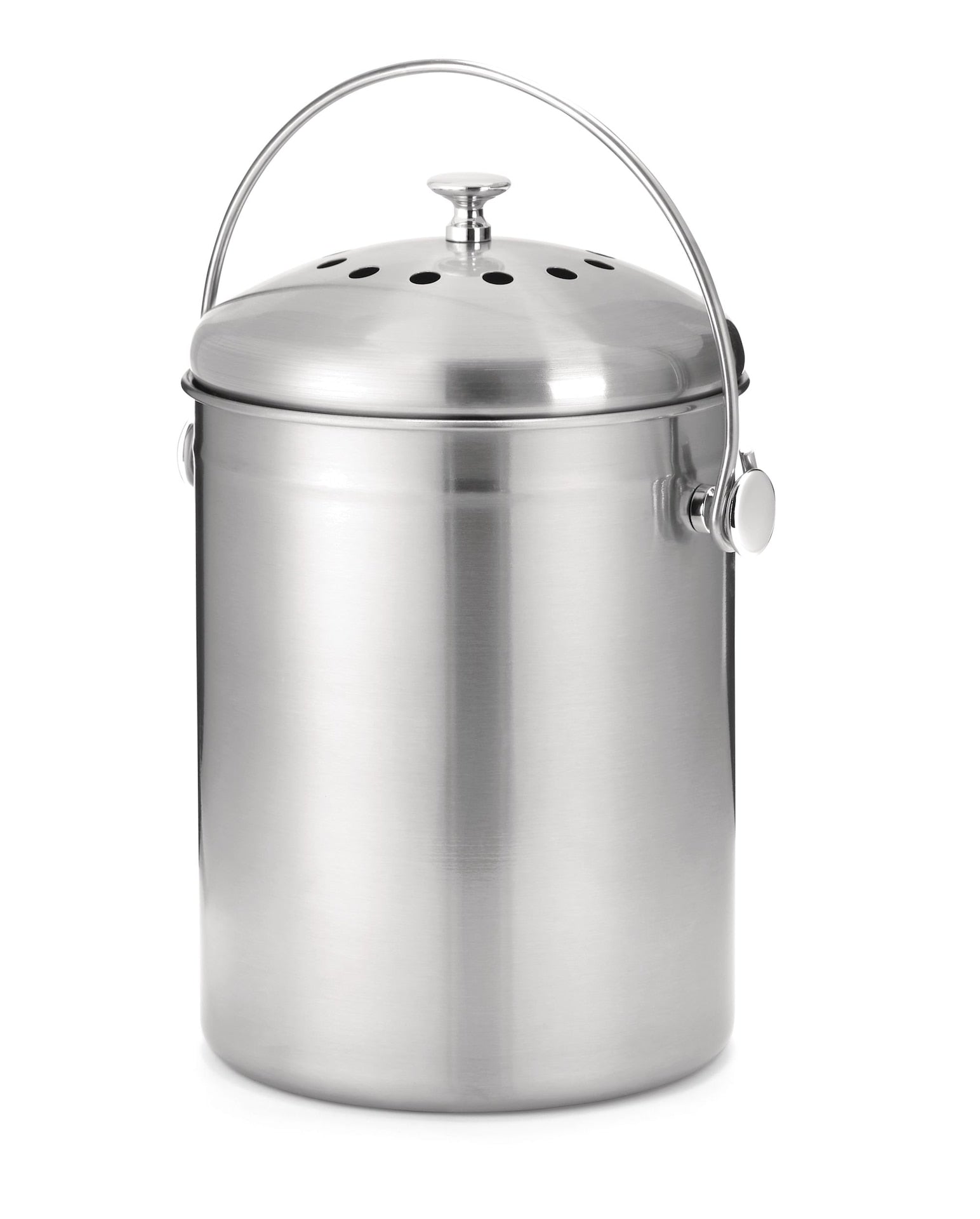 type A Stainless Steel Circular Compost Bin, 4-L L8J7 - product image 3