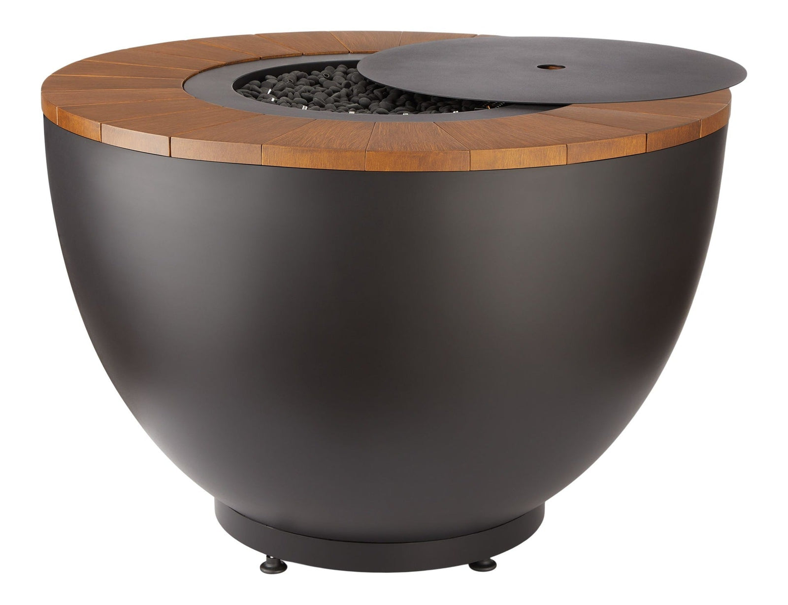 Round Outdoor Gas Fire Table, 65,000 BTUs, 36-in K9B3 - product image 1