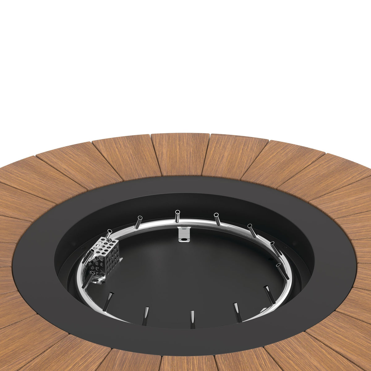 Round Outdoor Gas Fire Table, 65,000 BTUs, 36-in K9B3 - product image 6