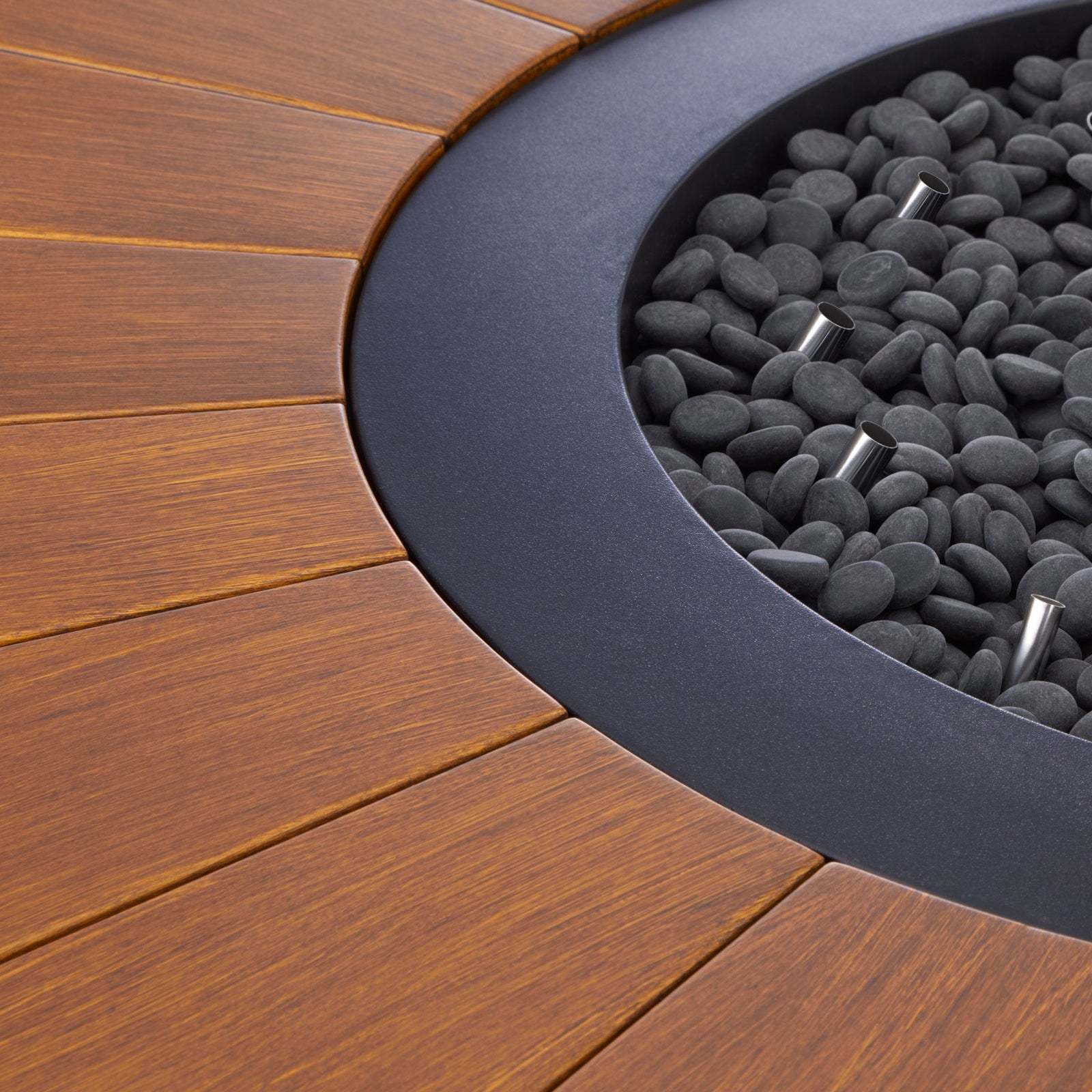Round Outdoor Gas Fire Table, 65,000 BTUs, 36-in K9B3 - product image 8
