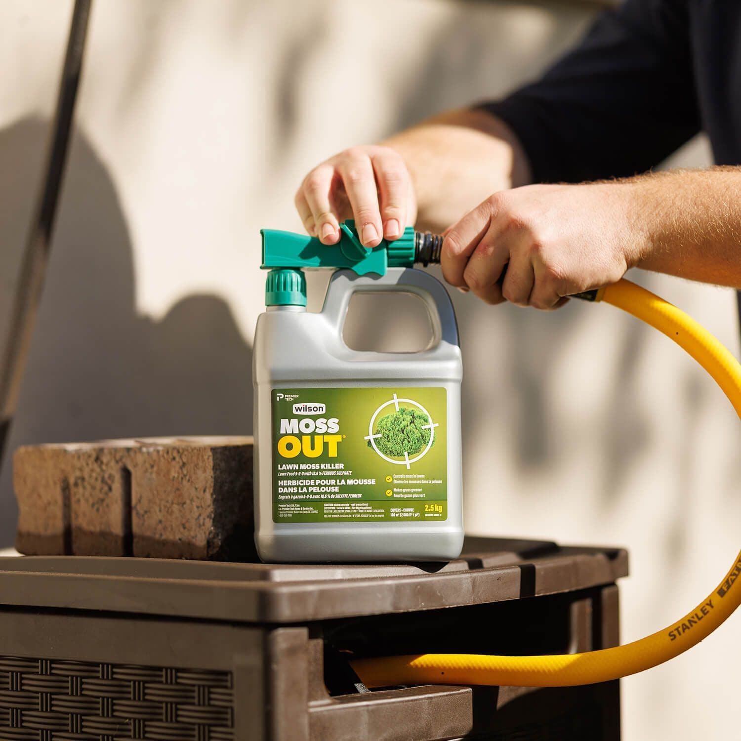 MossOut Moss Killer with Lawn Food 5-0-0, 2.5-kg Z3L5 - product image 4