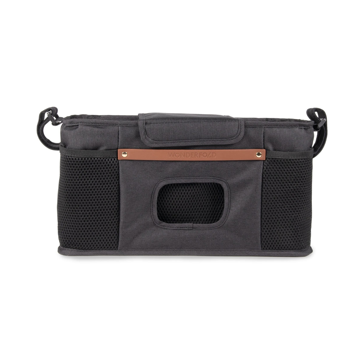 Parent Console with 2 Insulated Cupholders, Black Z9X4 - product image 1