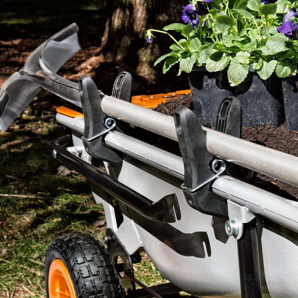 Tool Holder for Aerocart, Holds Shovels, Rakes, Hoes, & Similar Tools O8M6 - product image 6