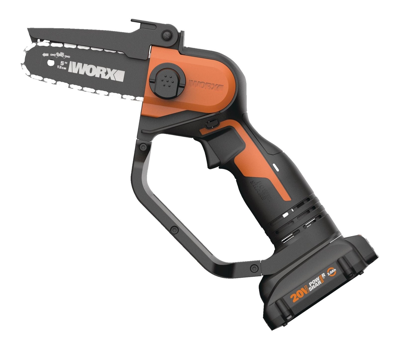 WG324 20V Power Share Cordless Pruningsaw, Battery & Charger Included, 5-in F0L6 - product image 4