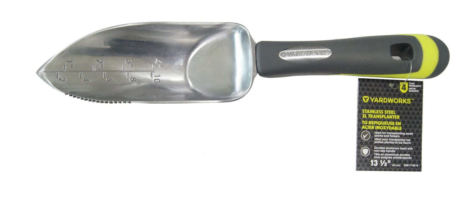 14-in Aluminium Hand Transplanter with Rubber Handle, XL H7Z2 - product image 3