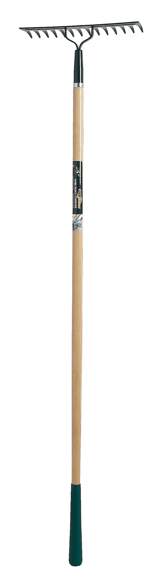14-in Wide Metal 14-Tine Head Rake, 48-in Hardwood Shaft M5U3 - product image 2