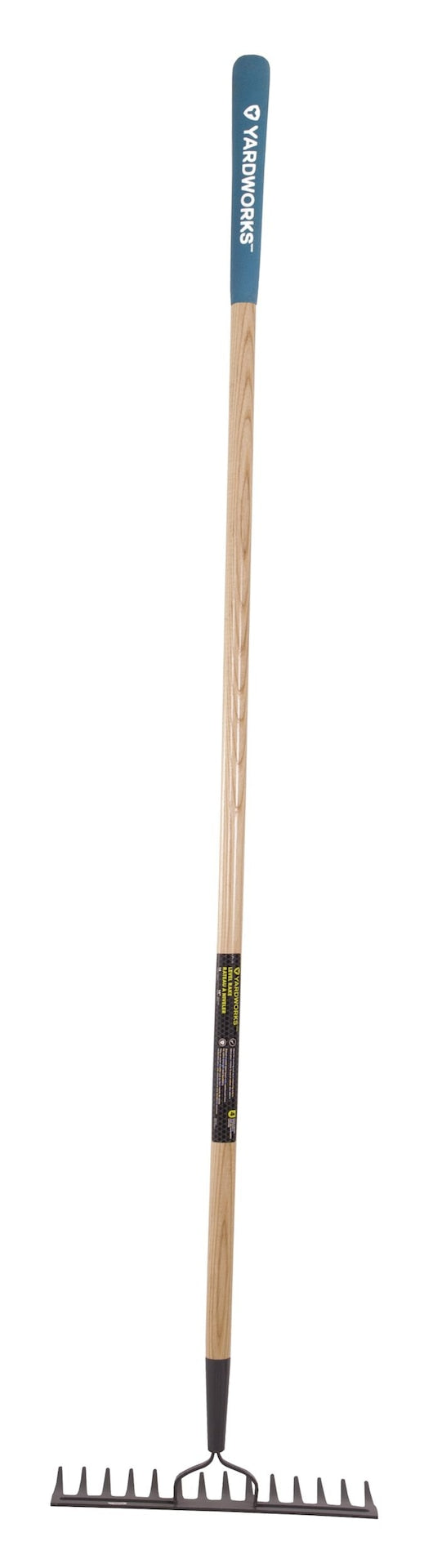 14-in Wide Metal 14-Tine Head Rake, 48-in Hardwood Shaft M5U3 - product image 4