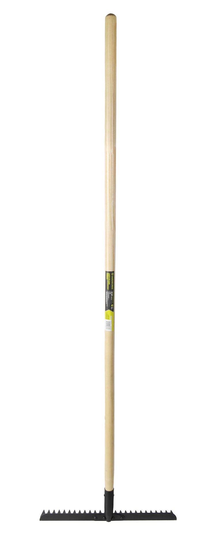 18.5-in Wide Metal 26-Tine Landscape Rake, 60-in Hardwood Shaft J9K4 - product image 1