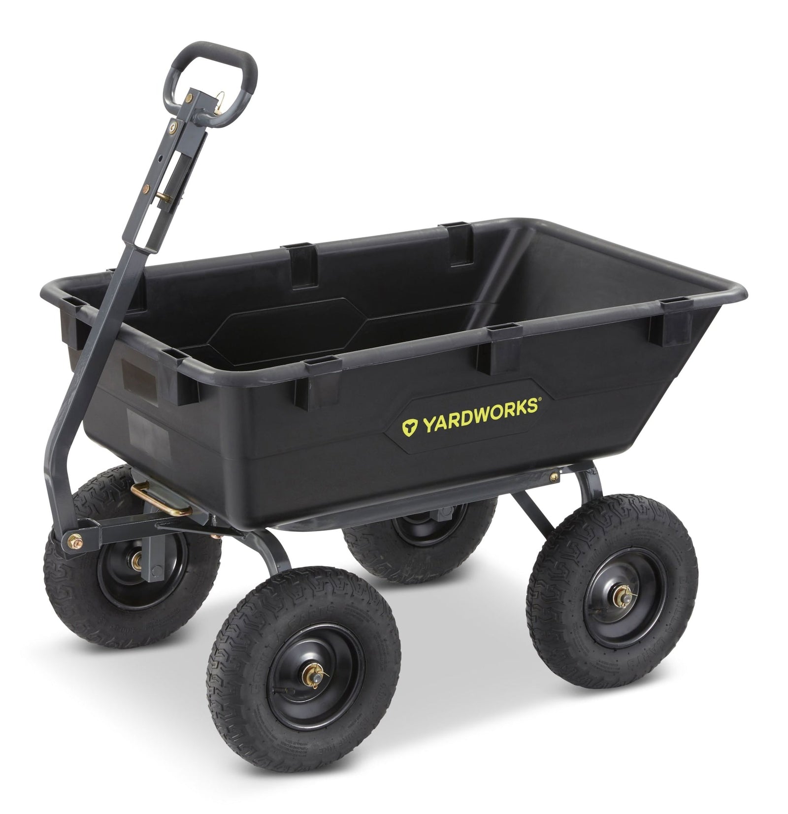 Poly Tray 4-Wheel Garden/Yard Cart, 1200-lb C7S8 - product image 1