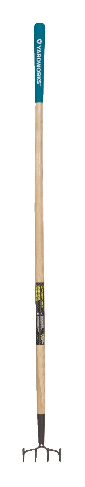 Steel 4-Tine Cultivator, 57-in Wooden Shaft B2K3 - product image 1