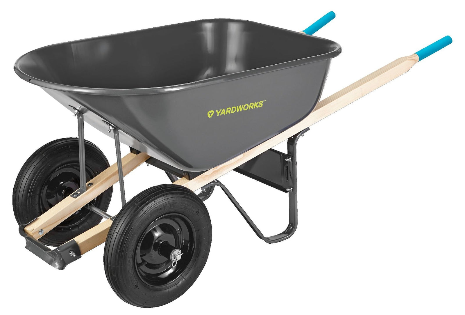 Steel Tray 2-Wheel Garden Wheelbarrow, 6-cu-ft X9R5 - product image 2