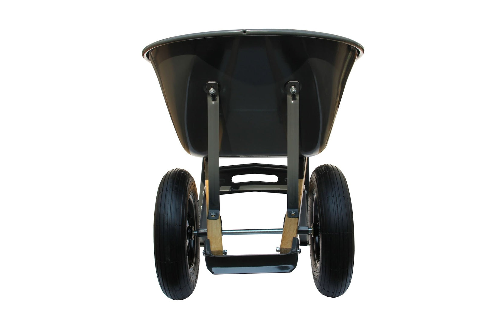 Steel Tray 2-Wheel Garden Wheelbarrow, 6-cu-ft X9R5 - product image 6