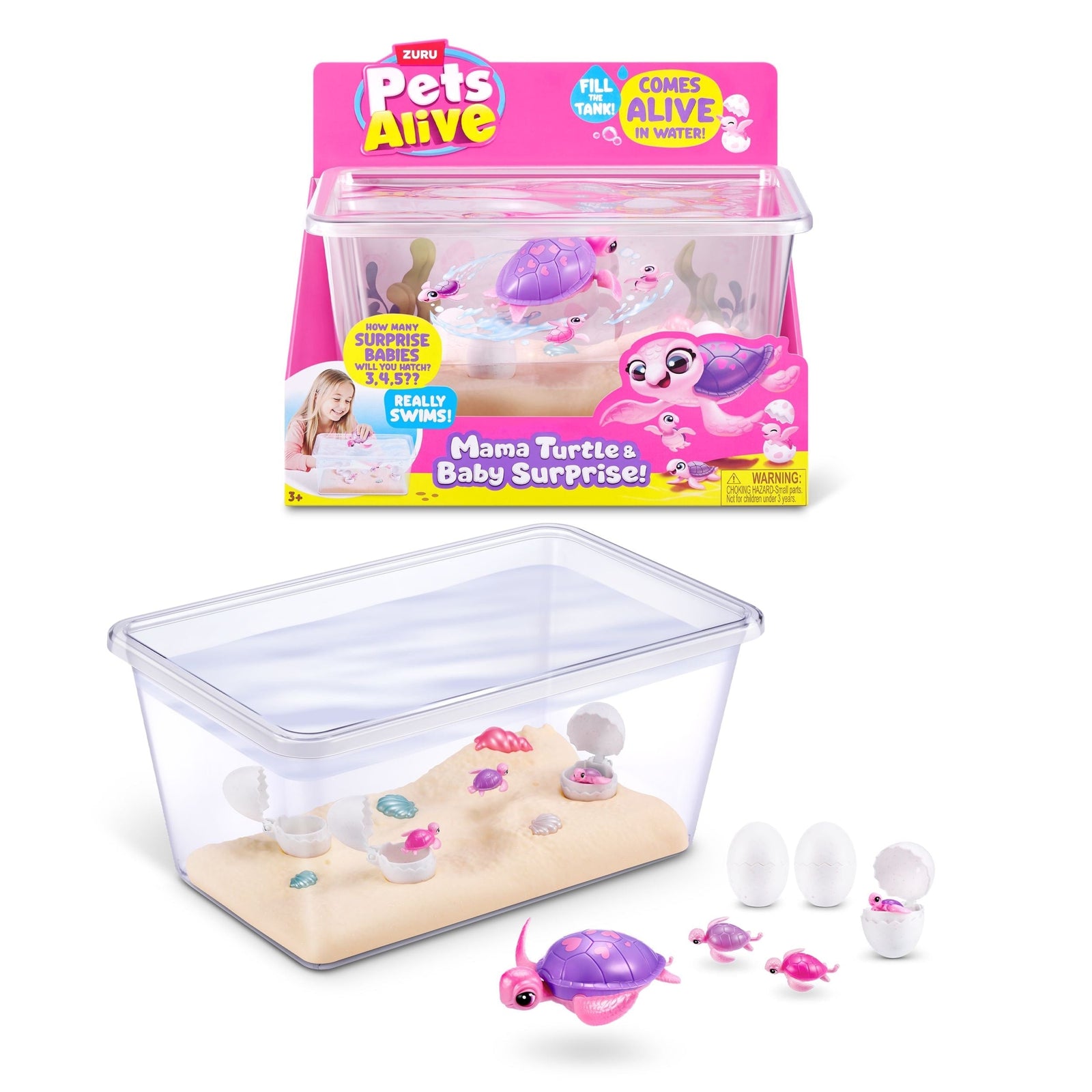 Pets Alive Mama and Turtle Surprise for Ages 3+ Q0N2 - product image 1