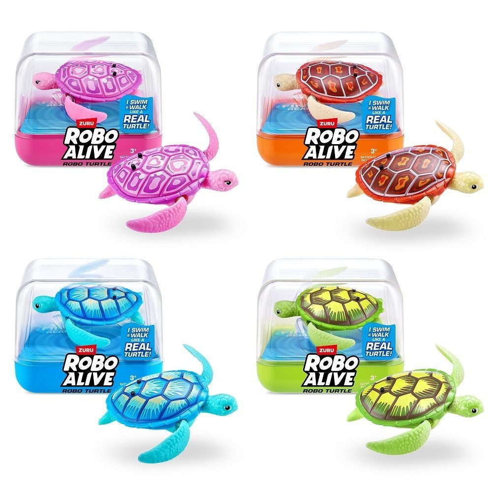 Robo Turtle Ultra-Realistic Robot Pet for Ages 4+ U2F0 - product image 1