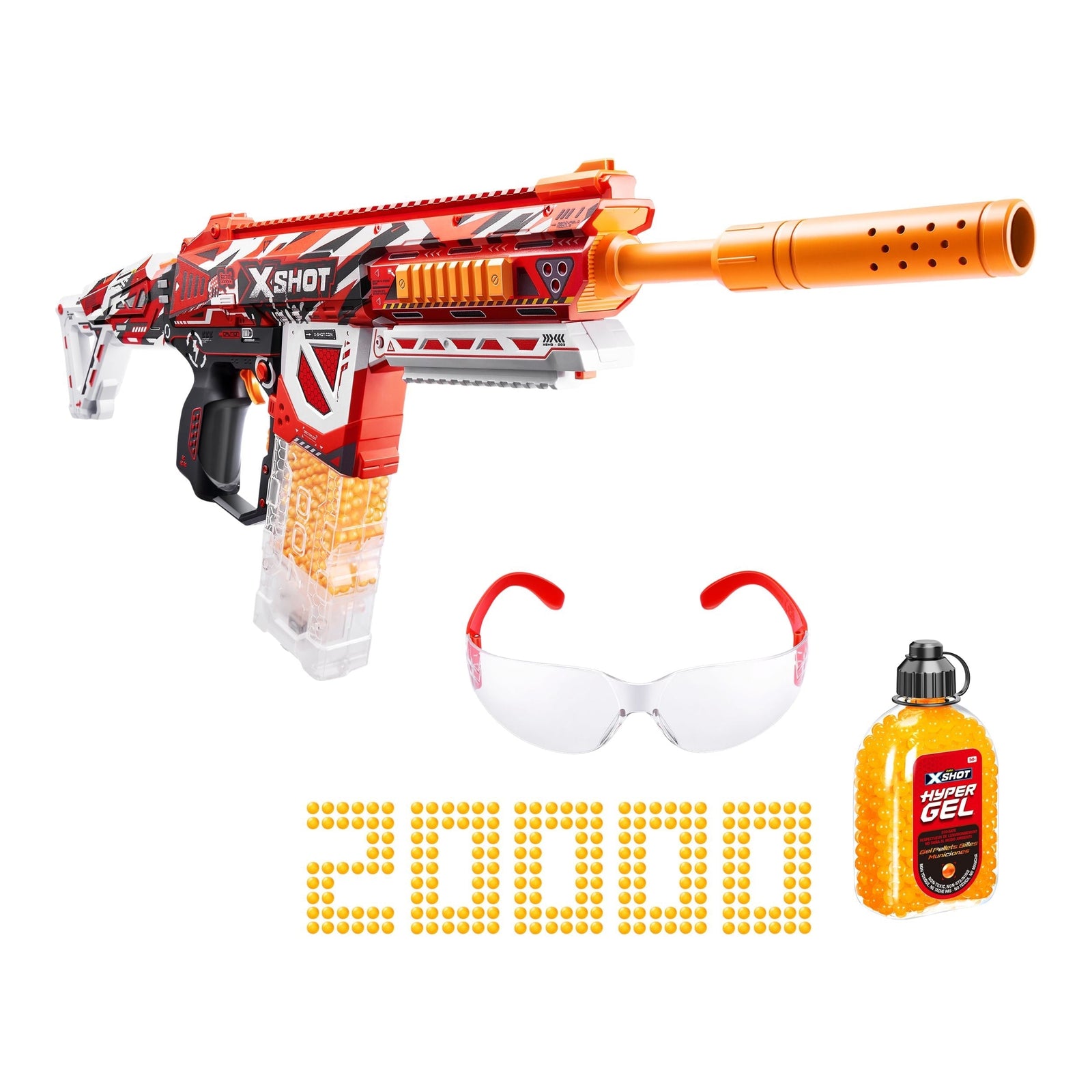 X-Shot Hyper Gel HPG-700 Fully Semi-Automatic Large Blaster, Ages 14+ H2O3 - product image 1