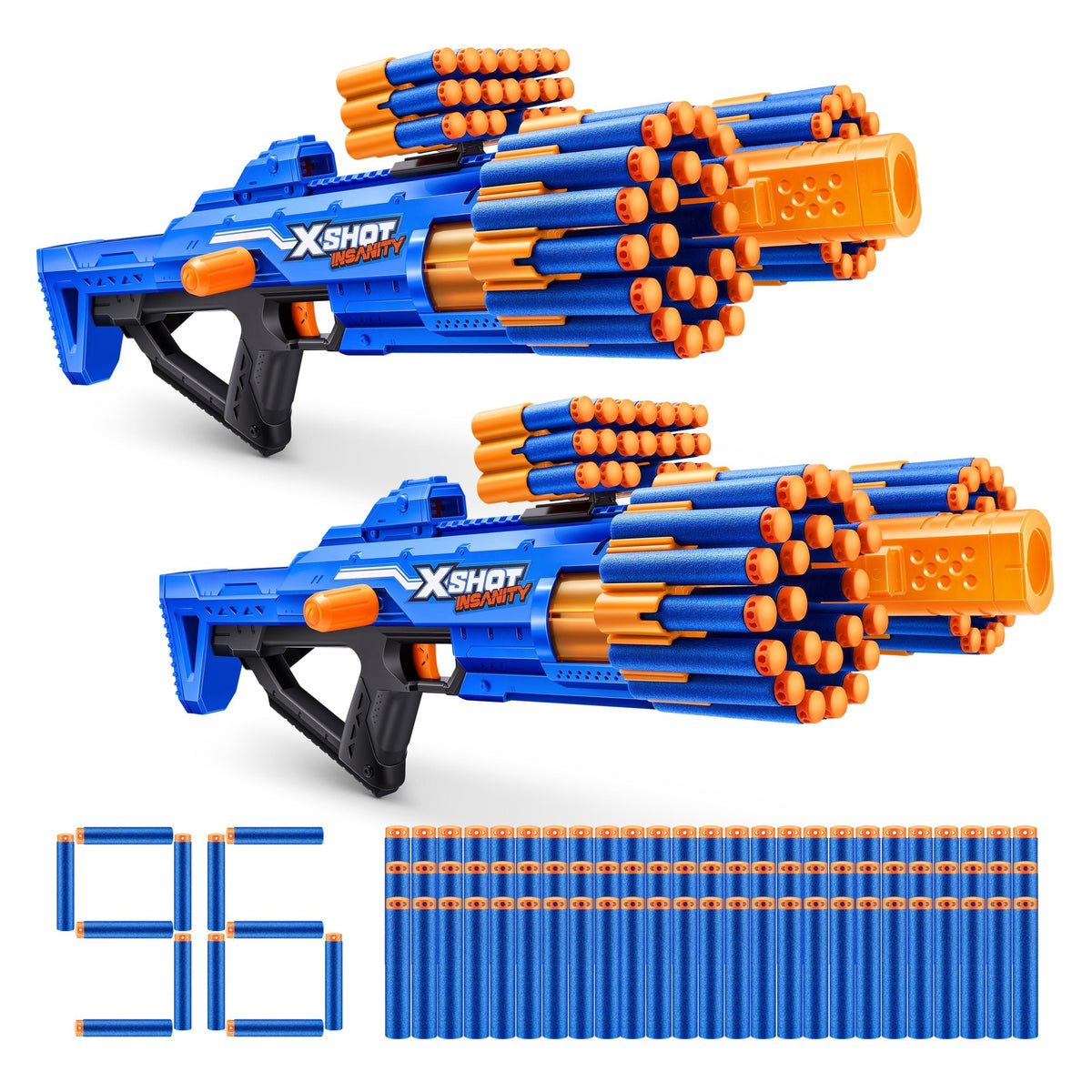 X-Shot Insanity-Series 1 Berzerko Dart Blaster with 96 Darts, 2-pk, Ages 8+ X3I3 - product image 8