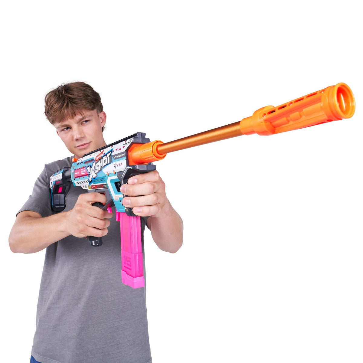 X-Shot Pro Motorized Foam Dart Toy Blaster with 40 Darts H0Q7 - product image 3