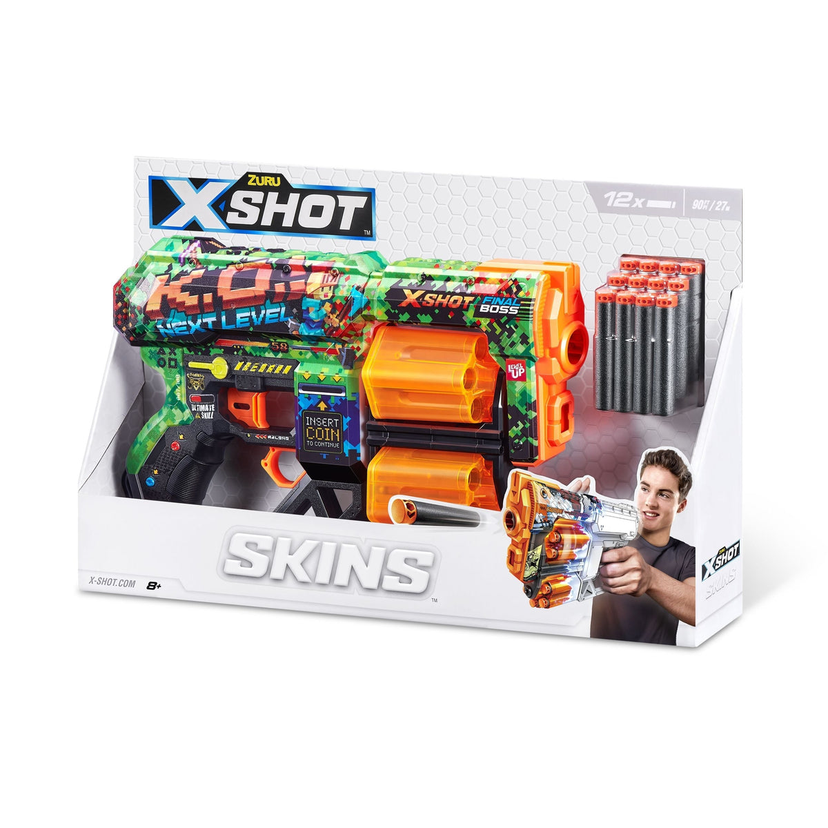 X-Shot Skins Dread, 7 Unique Designs, 12-Dart Capacity, Ages 8+ W2N6 - product image 7