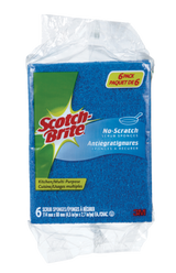 3M Scotch-Brite Non-Scratch All-Purpose Scrub Sponge, 6-pk R0H9 - product image 1