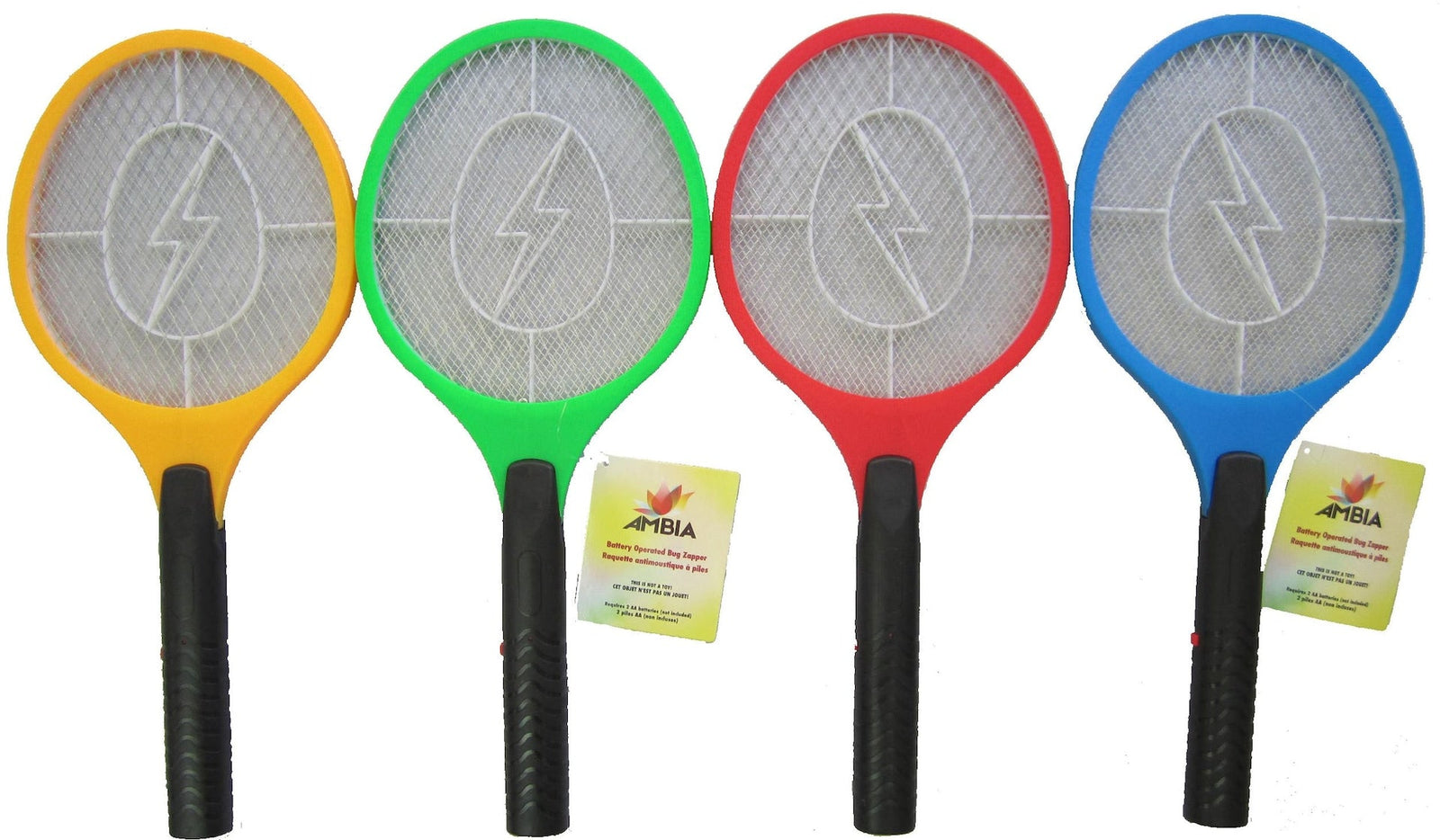 Battery-Powered Mosquito/Bug Zapper Racket, Assorted Colours S7S6 - product image 2