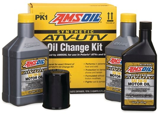 Polaris ATV/UTV Oil Change Kit 5W50 K0H0 - product image 1
