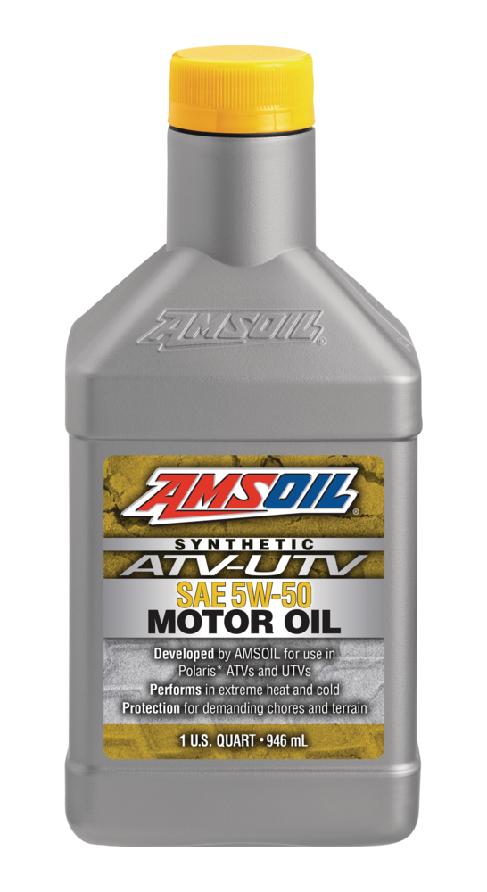 Synthetic ATV/UTV Engine Oil 5W50, 946-mL F6D0 - product image 1