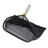 Deluxe Aluminum Swimming Pool Leaf Rake with Aluminum Handle E6H3 - product image 1