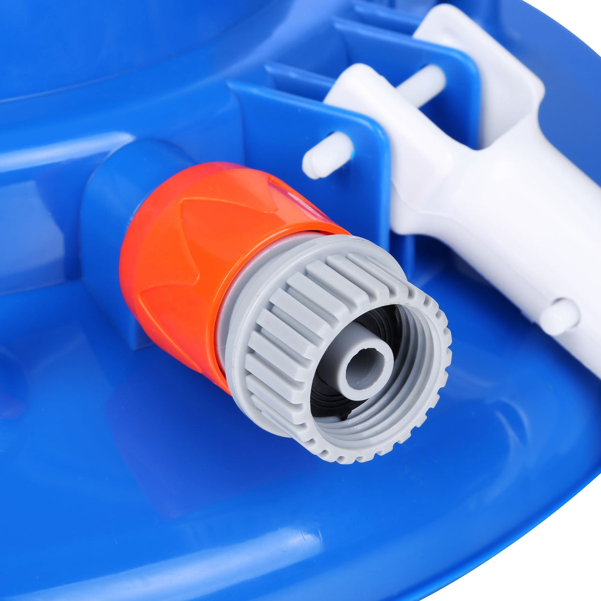 Pool Leaf Skimmer with Roller Wheels & Brushes, Garden Hose attachment I0M5 - product image 3