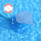 Pool Leaf Skimmer with Roller Wheels & Brushes, Garden Hose attachment I0M5 - product image 6