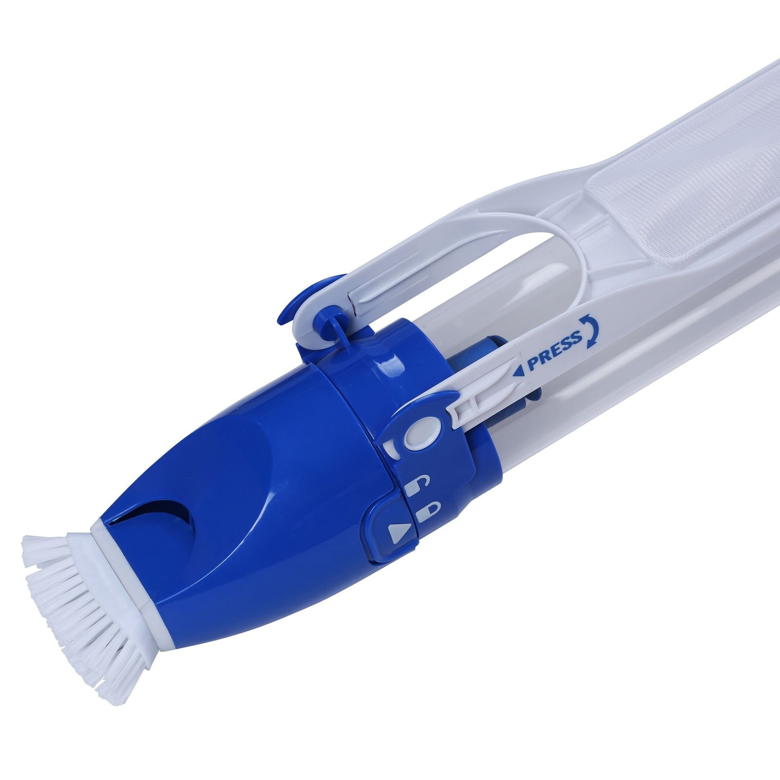 Small Pool Vacuum with Telescopic Pole & Skimmer Attachments E2J2 - product image 4