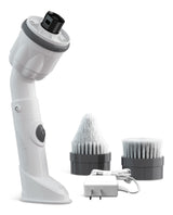 Scrubtastic Max Powerful Handheld Scrubber with 2 Brush Heads, Compact, White P8F4 - product image 1