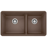 60/40 Double Bowl Undermount Kitchen Sink, Café, 33-in Y4S5 - product image 1