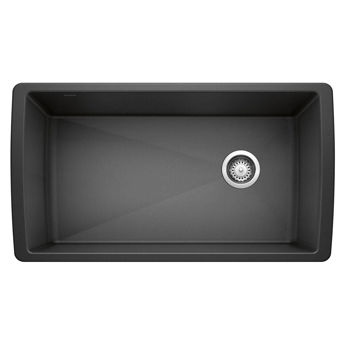 Diamond SILGRANIT 33-in Super Single Undermount Kitchen Sink, Anthracite I1F3 - product image 1