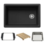 Inteos 30-in SILGRANIT Workstation Kitchen Sink G3R2 - product image 1