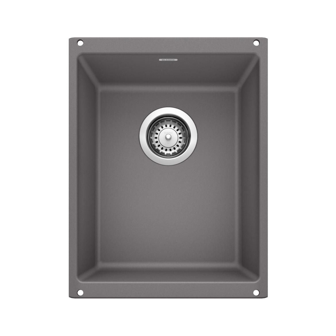 Precis SILGRANIT 13-in Undermount Bar Sink, Cinder L0A1 - product image 1