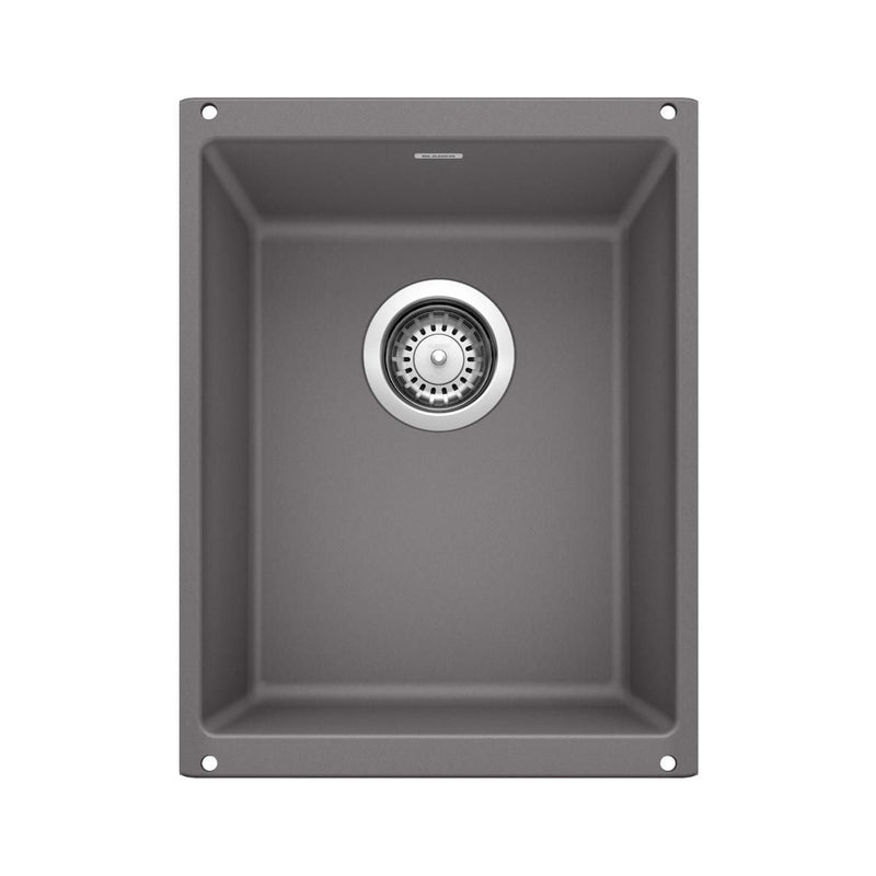 Precis SILGRANIT 13-in Undermount Bar Sink, Cinder S2Q8