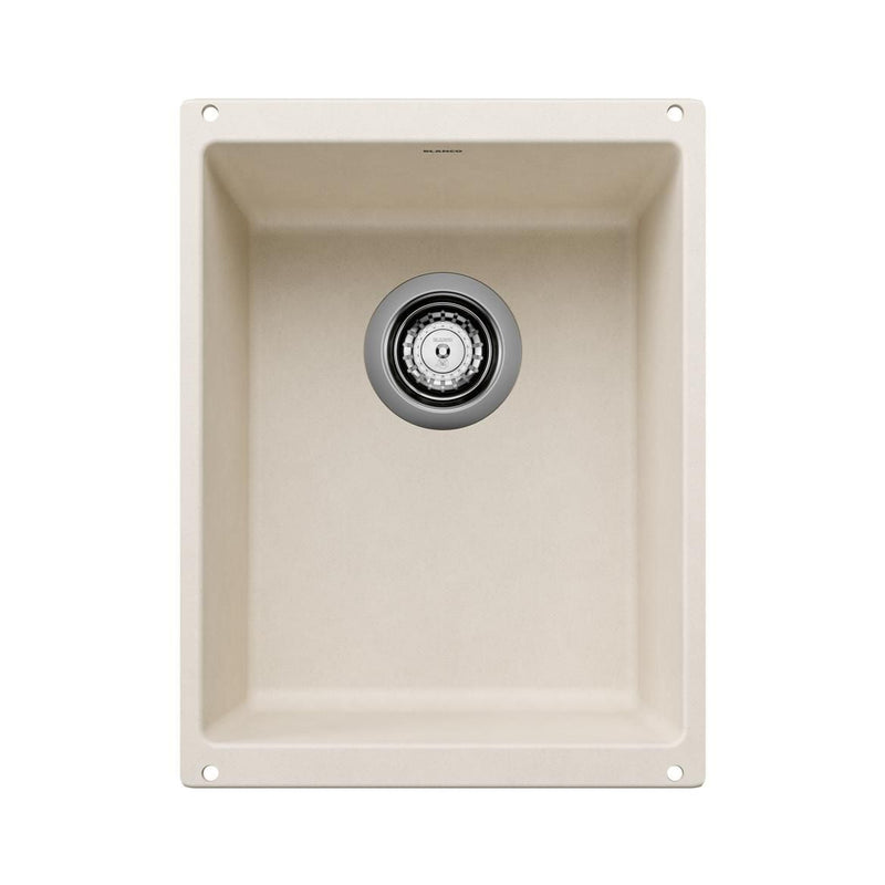 Precis SILGRANIT 13-in Undermount Bar Sink, Soft White Q3M9