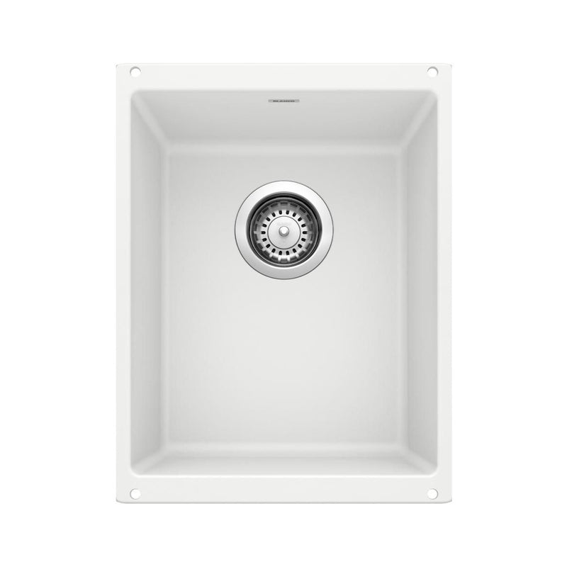 Precis SILGRANIT 13-in Undermount Bar Sink, White T6K4