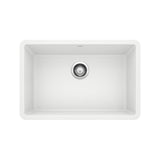 Precis SILGRANIT 27-in Single Bowl Undermount Kitchen Sink, White B1G4 - product image 1