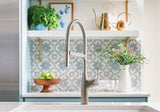 Rivana Semi-Pro Pull-Down Dual-Spray Kitchen Faucet, PVD Steel Z1L7 - product image 3