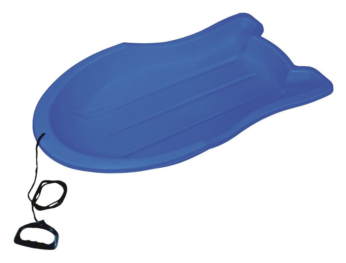 Booster Kids' 1-Person Lightweight Plastic Winter Snow Sled/Toboggan with Tow Rope M7X4 - product image 1