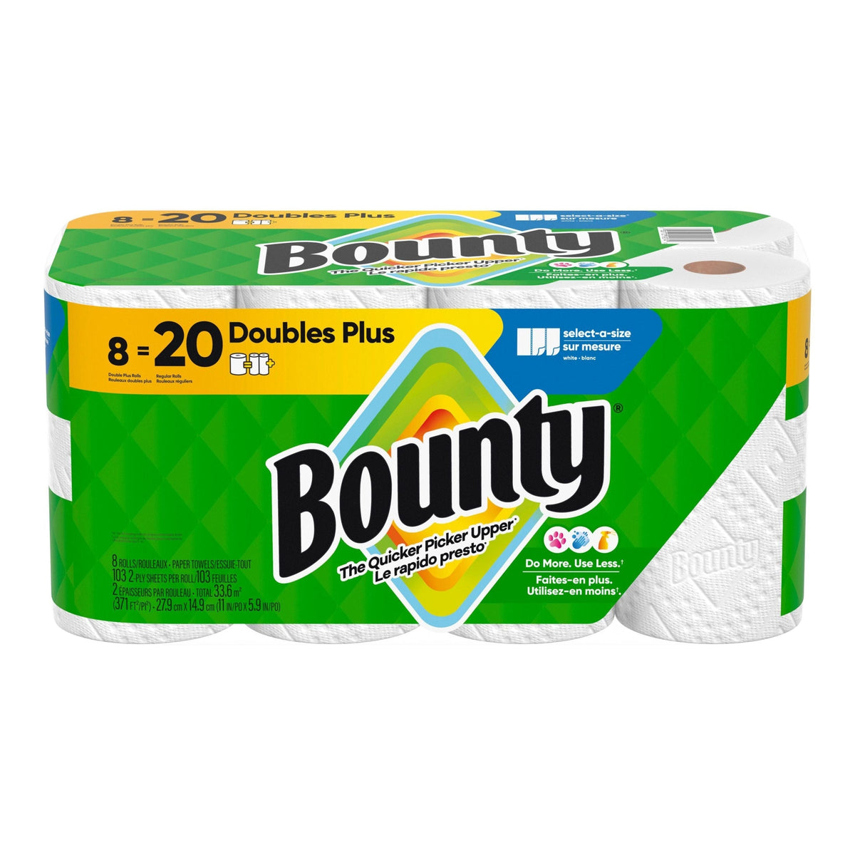 Select-A-Size Double Plus Roll Paper Towel, 2-ply, 8-pk Z6S3 - product image 1