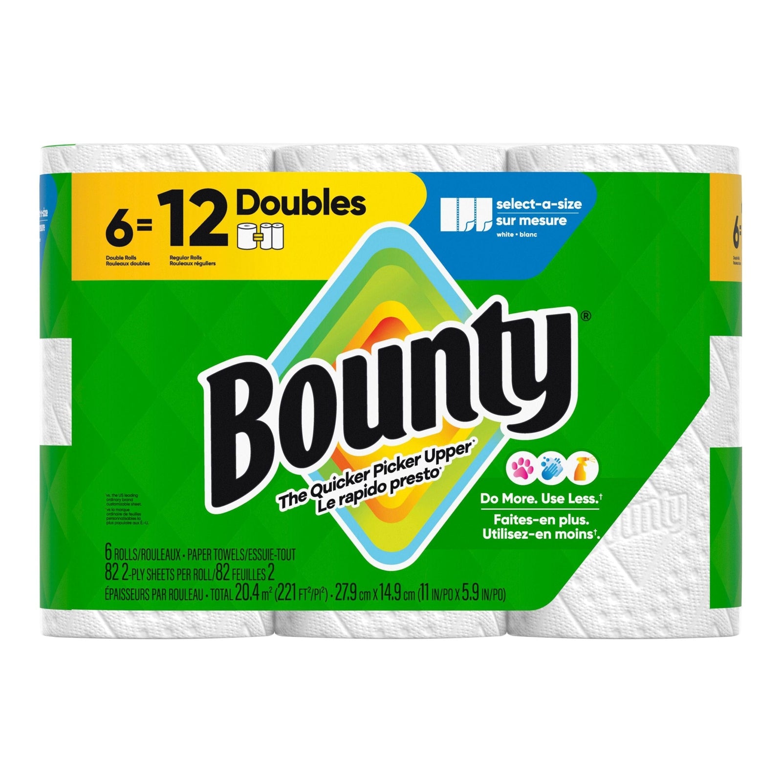 Select-A-Size Double Roll Paper Towel, 6-pk A3A6 - product image 1
