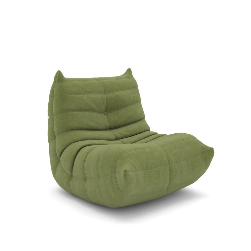 Cairo Sage All-Foam Armless Children's Chair V0W7