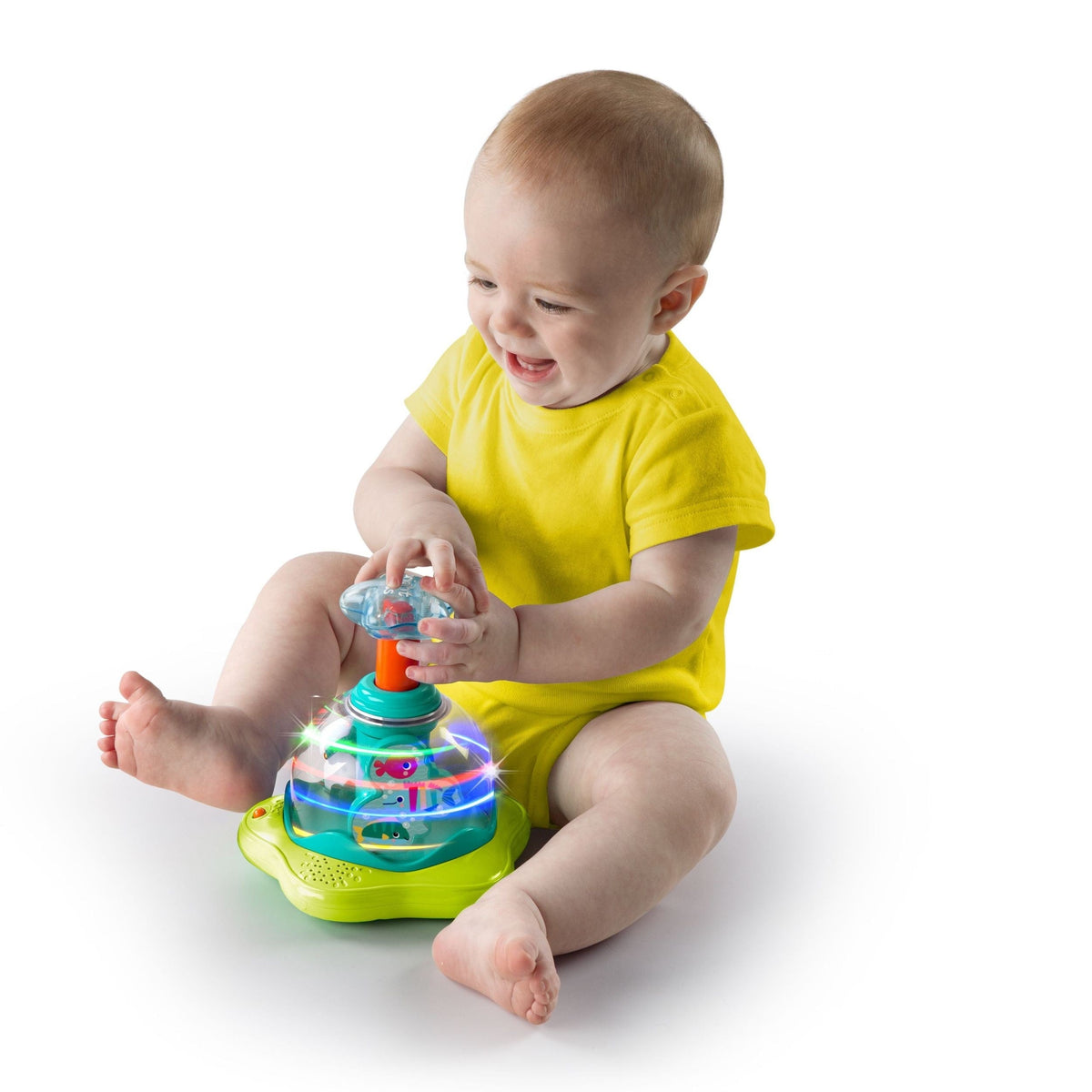 Starts Press and Glow Spinner Toy Q5Z2 - product image 3
