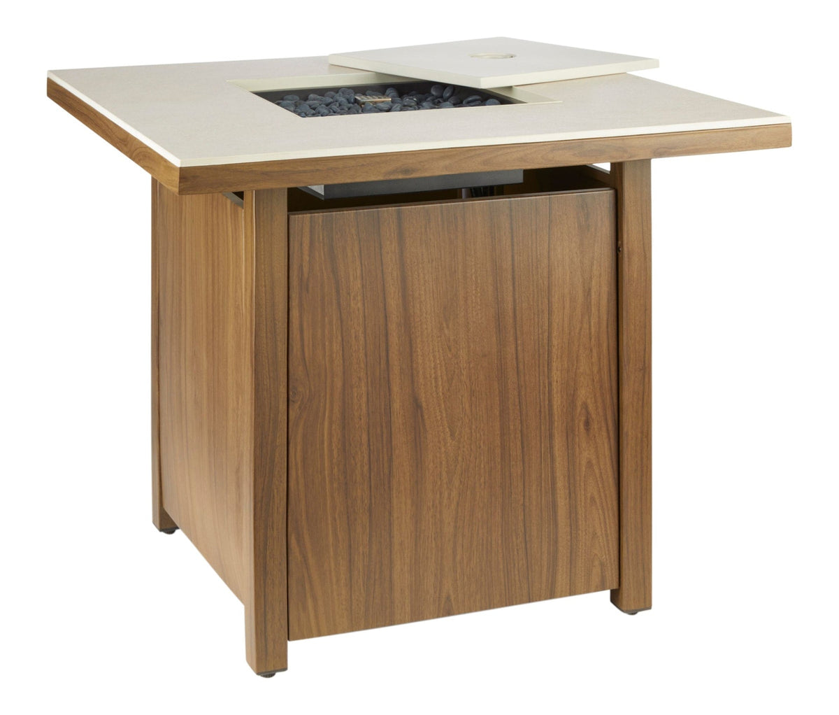 Clarke LP Gas Outdoor Fire Table, 40,000 BTUs, 30-in, Brown S3Y2 - product image 1