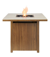 Clarke LP Gas Outdoor Fire Table, 40,000 BTUs, 30-in, Brown S3Y2 - product image 6