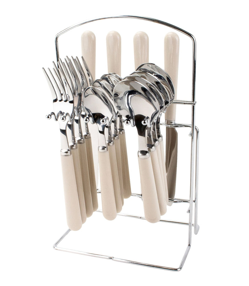 Cutlery Rack with Forks, Knives, Spoons, Teaspoons, Stand S1P5